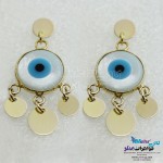 گوشواره طلا - طرح چشم‌نظر