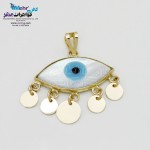 آویز طلا - طرح چشم