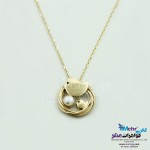گردنبند طلا - طرح لانه و پرنده