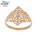 انگشتر طلا - طرح هندسی