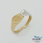 انگشتر طلا - طرح هندسی