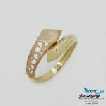 انگشتر طلا - طرح هندسی