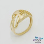 انگشتر طلا - طرح گل