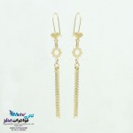 گوشواره طلا - طرح گل