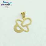 آویز طلا - طرح پستانک