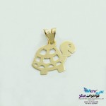 آویز طلا - طرح لاکپشت