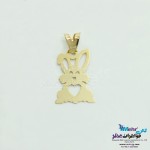 آویز طلا - طرح خرگوش