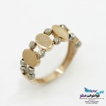 انگشتر طلا - طرح هندسی