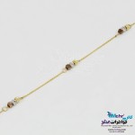 دستبند طلا - طرح گوی تراش
