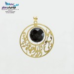 آویز طلا - طرح جان و دل