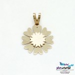 آویز طلا - طرح گل
