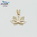 آویز طلا - طرح لوتوس