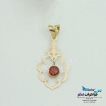 آویز طلا - طرح اسلیمی