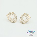 گوشواره طلا - طرح  شمسه