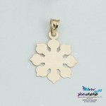 آویز طلا - طرح برف