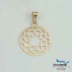 آویز طلا - طرح شمسه