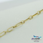 دستبند طلا - طرح حلقه های تودرتو