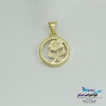 آویزطلا - طرح گل