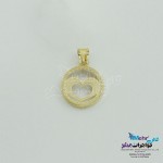 آویز طلا - طرح قلب