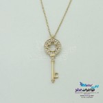 گردنبند طلا - طرح کلید