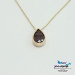 گردنبد طلا -  طرح اشک