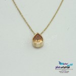 گردنبند طلا - طرح اشک