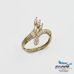 انگشتر طلا - طرح طاووس