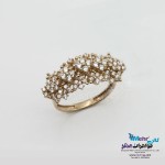 انگشتر طلا - طرح فلاور