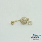 پیرسینگ طلا - طرح رینگ