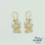 گوشواره طلا - طرح پاندا