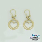 گوشواره طلا - طرح قلب