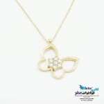 گردنبند طلا - طرح پروانه
