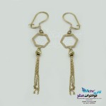 گوشواره طلا - طرح هندسی