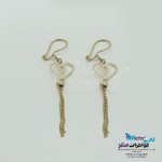 گوشواره طلا - طرح قلب
