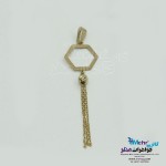 آویز طلا - طرح هندسی