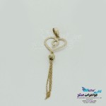 آویز طلا - طرح قلب