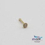 پیرسینگ طلا - طرح نگین
