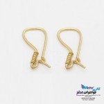 قفل گوشواره عصایی طلا