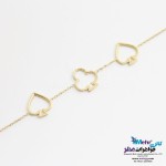 دستبند طلا - طرح فانتزی