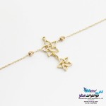 دستبند طلا - طرح ستاره پنج پر