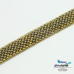 دستبند طلا - طرح بافت