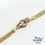 دستبند طلا - طرح ورساچه