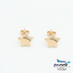 گوشواره طلا - طرح ستاره