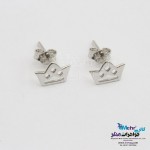 گوشواره طلا - طرح تاج