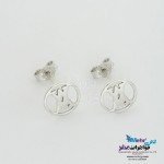 گوشواره طلا - طرح حروف لاتین