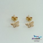 گوشواره طلا - طرح پروانه