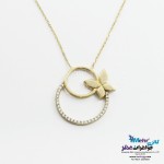 گردنبند طلا - طرح پروانه