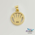 آویز طلا - طرح تاج