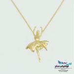 گردنبند طلا - طرح بالرین