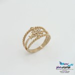 انگشترطلا - طرح گل
